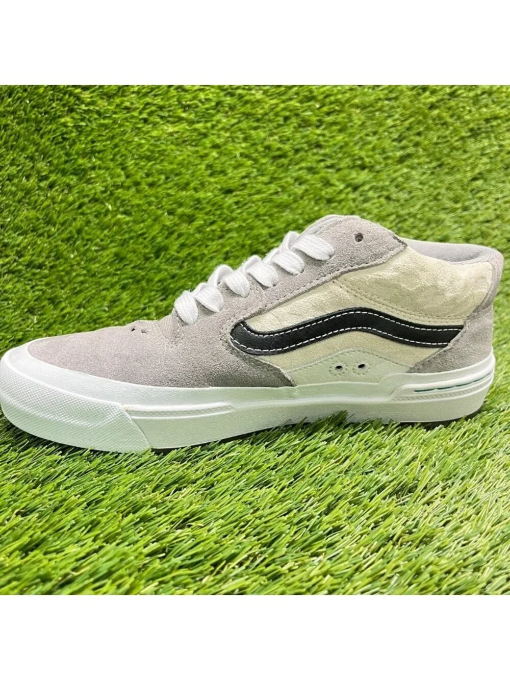 Vans BMX Style 114 Kevin Peraza Mens Size 5.5 Gray Athletic Skate Shoes Sneakers